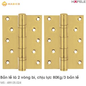 Bản Lề Lá 2 Vòng Bi Hafele 489.05.024