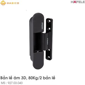 Bản lề âm đen Hafele 927.03.043