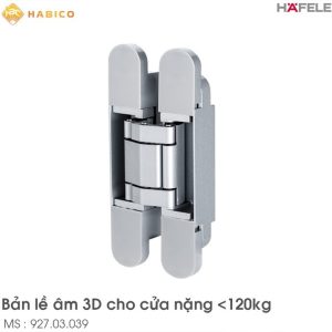 Bản lề âm cửa 120kg Hafele 927.03.039