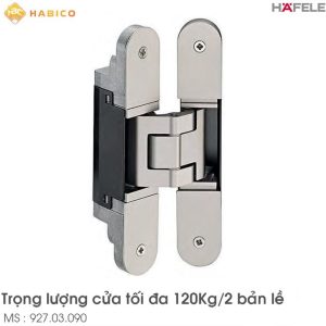 Bản lề âm cửa 120kg Hafele 927.03.090