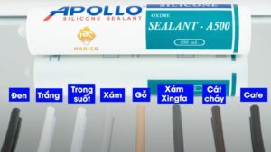 Các Sản Phẩm Keo Silicone Apollo A500 Phổ Biến Trên Thị Trường