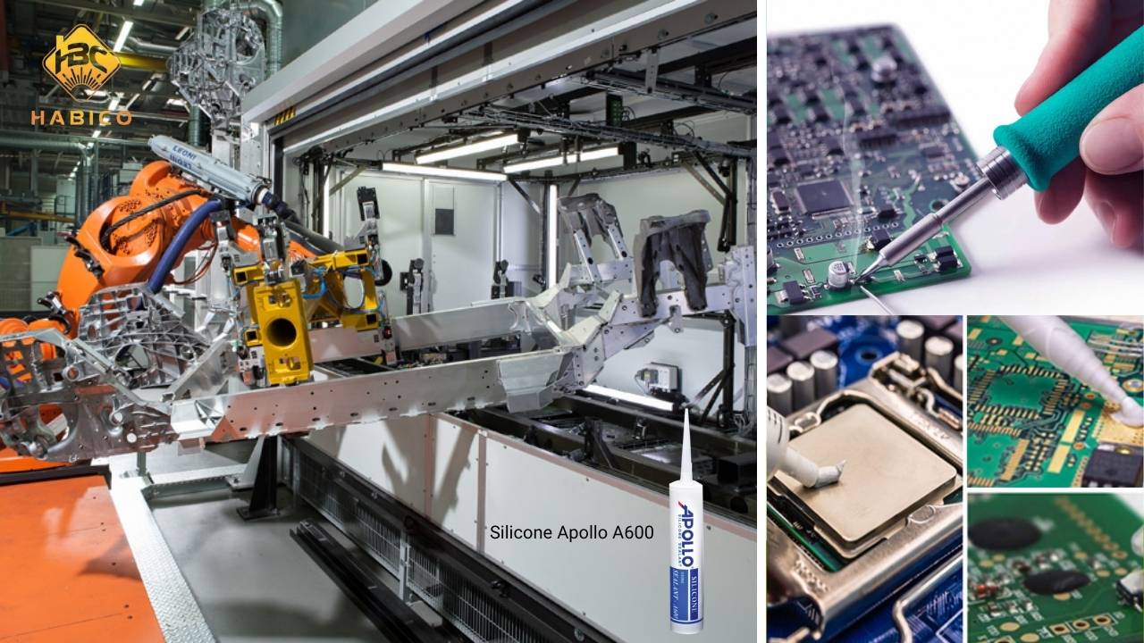 Keo A600 trong công nghiệp và kỹ thuật