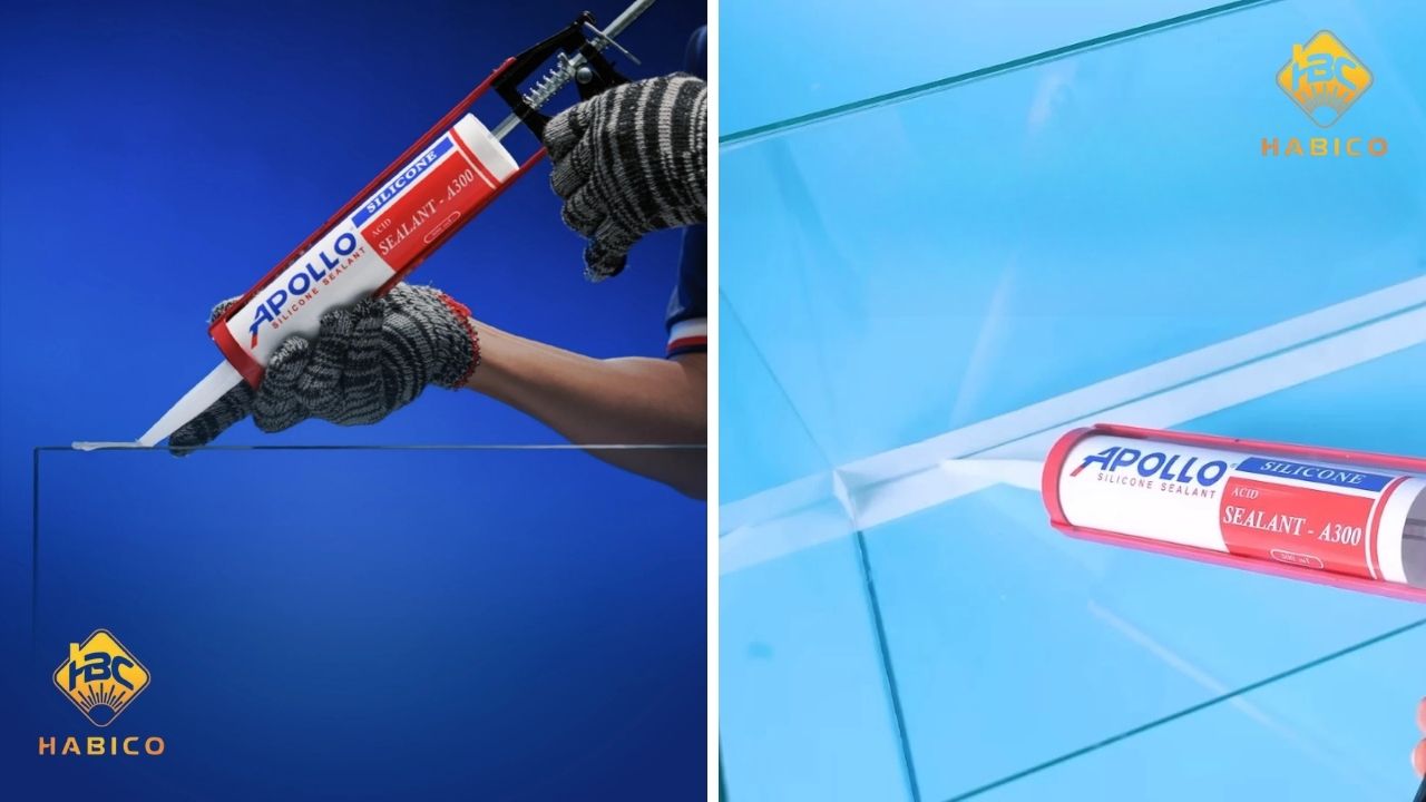 Keo Silicone Apollo A300 Bám Dính Trên Những Vật Liệu Nào