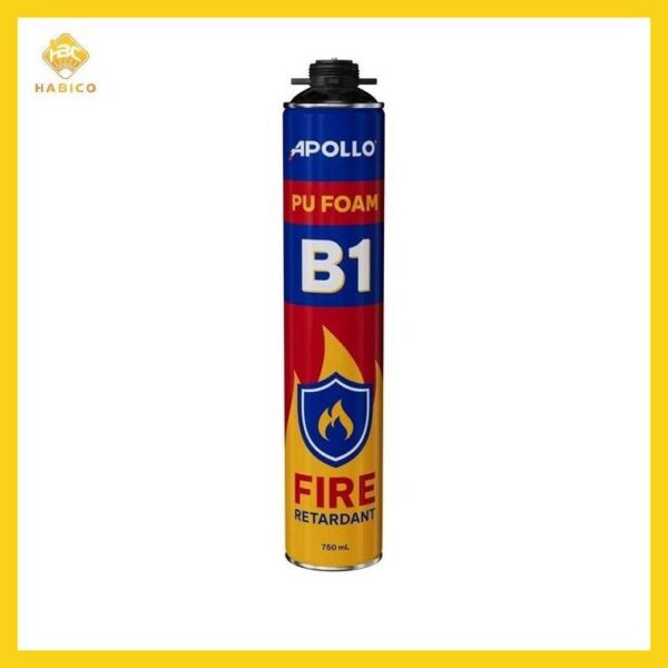 Keo bọt nở Apollo Foam chống Cháy B1