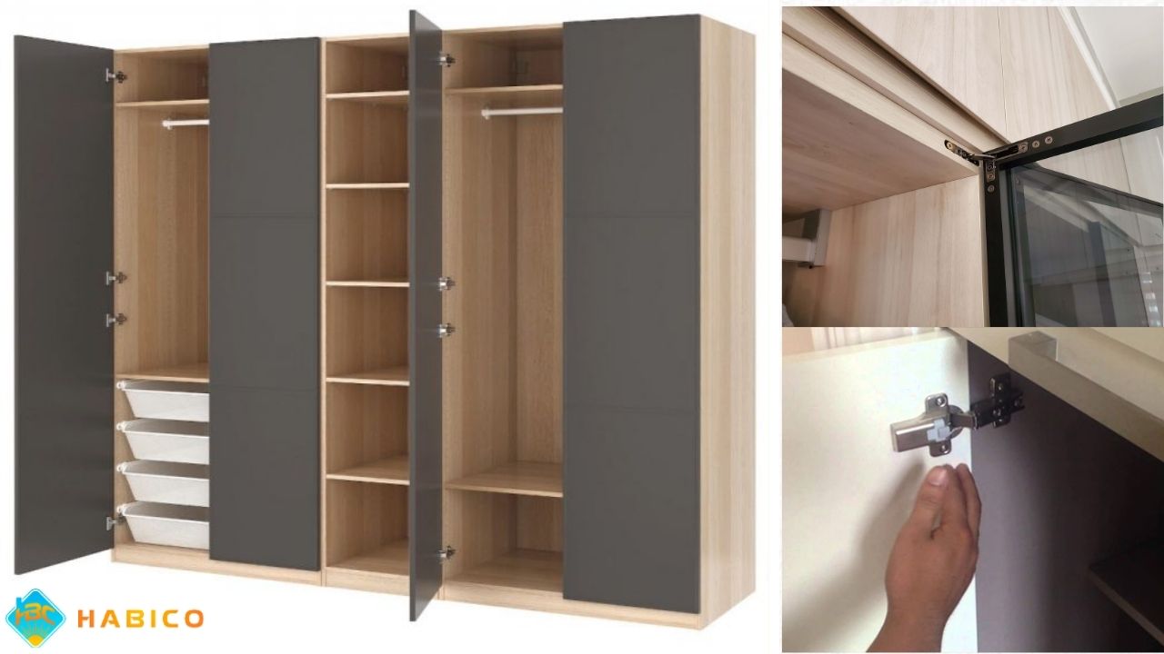 7 Lý Do Nên Chọn Bản Lề Giảm Chấn Cho Tủ Quần Áo