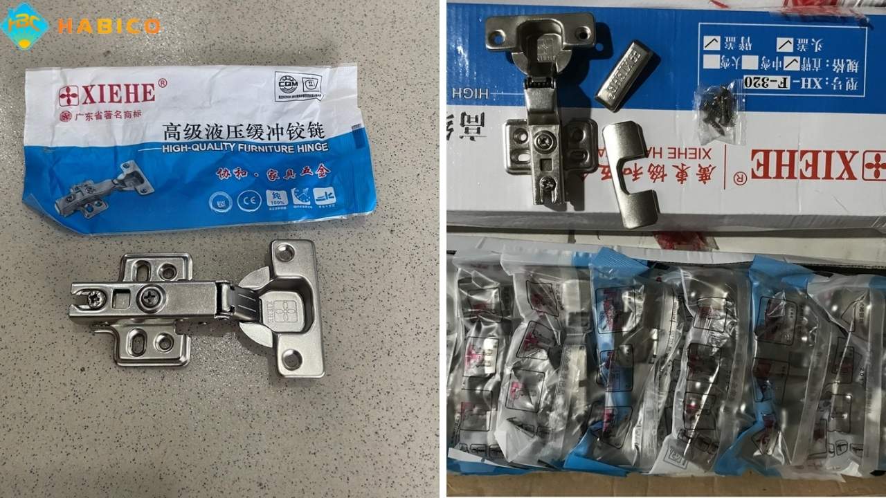 Bản lề giảm chấn Xiehe