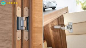 So sánh bản lề cửa gỗ và bản lề cửa tủ