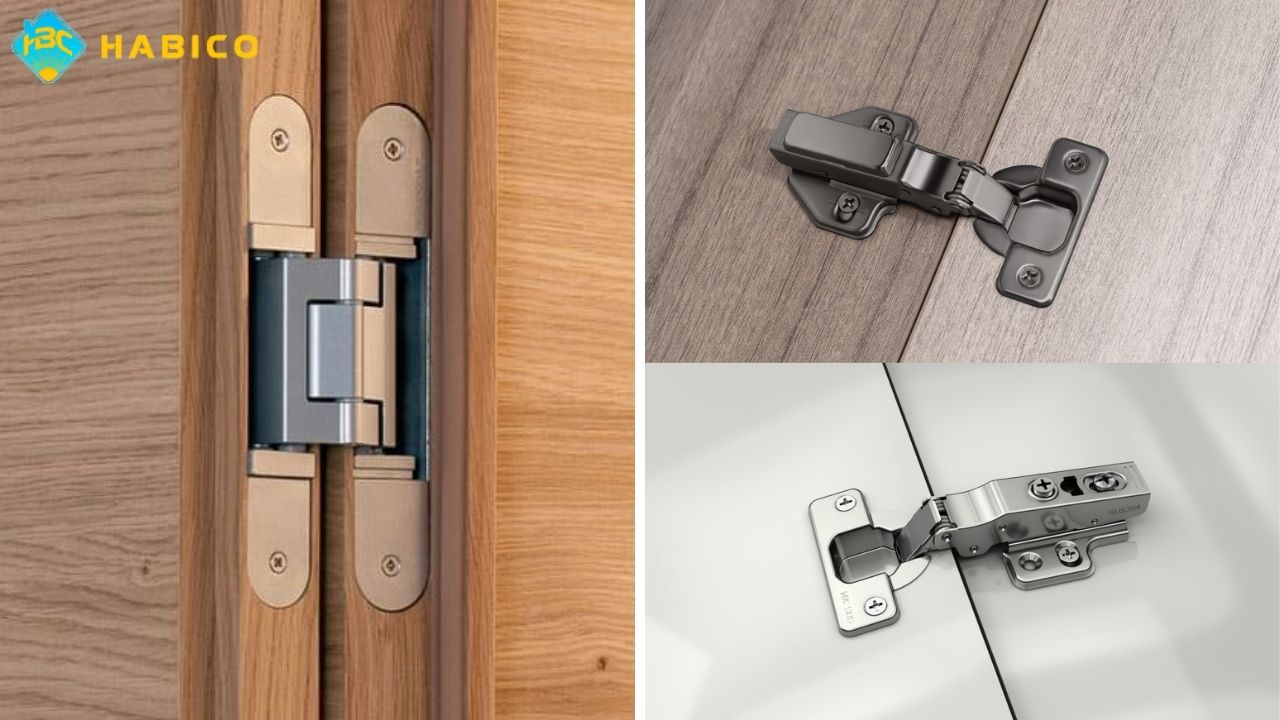 Sự khác biệt giữa bản lề cửa gỗ và bản lề cửa tủ