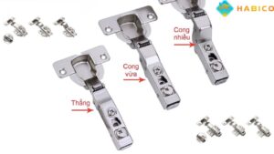 Tổng quan về bản lề giảm chấn thẳng và cong