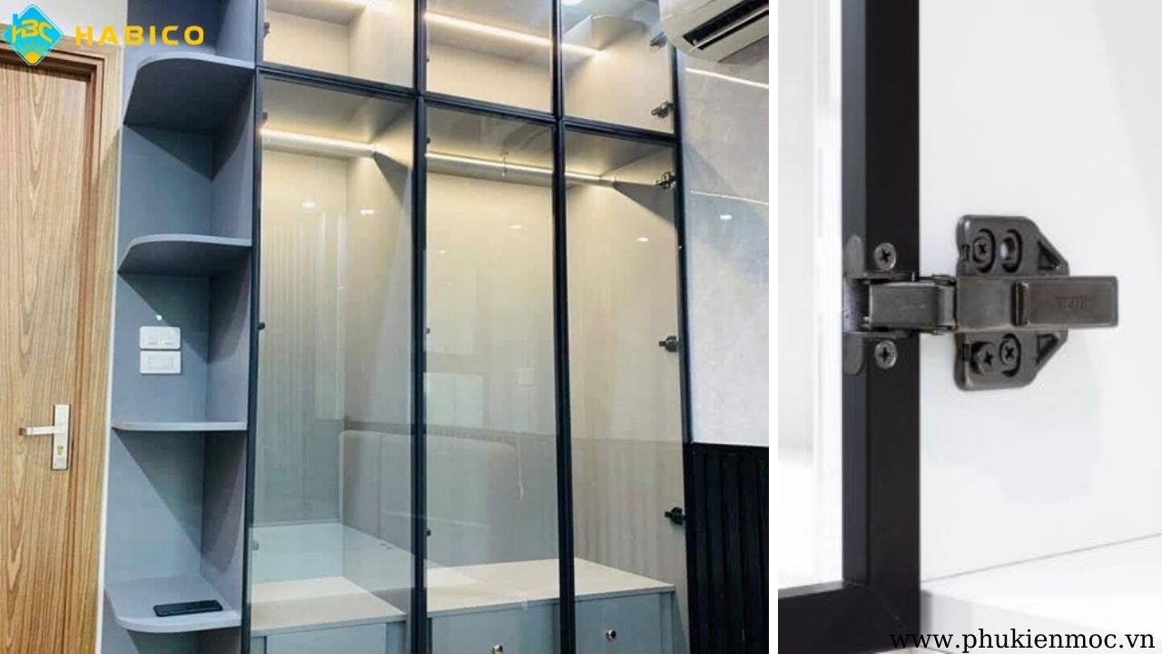 Bản Lề Bật Giảm Chấn VICKINI 01818 OBP Chất Lượng Cao