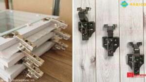 Bản Lề Tủ Cánh Kính Khung Nhôm Hammered Chất Lượng