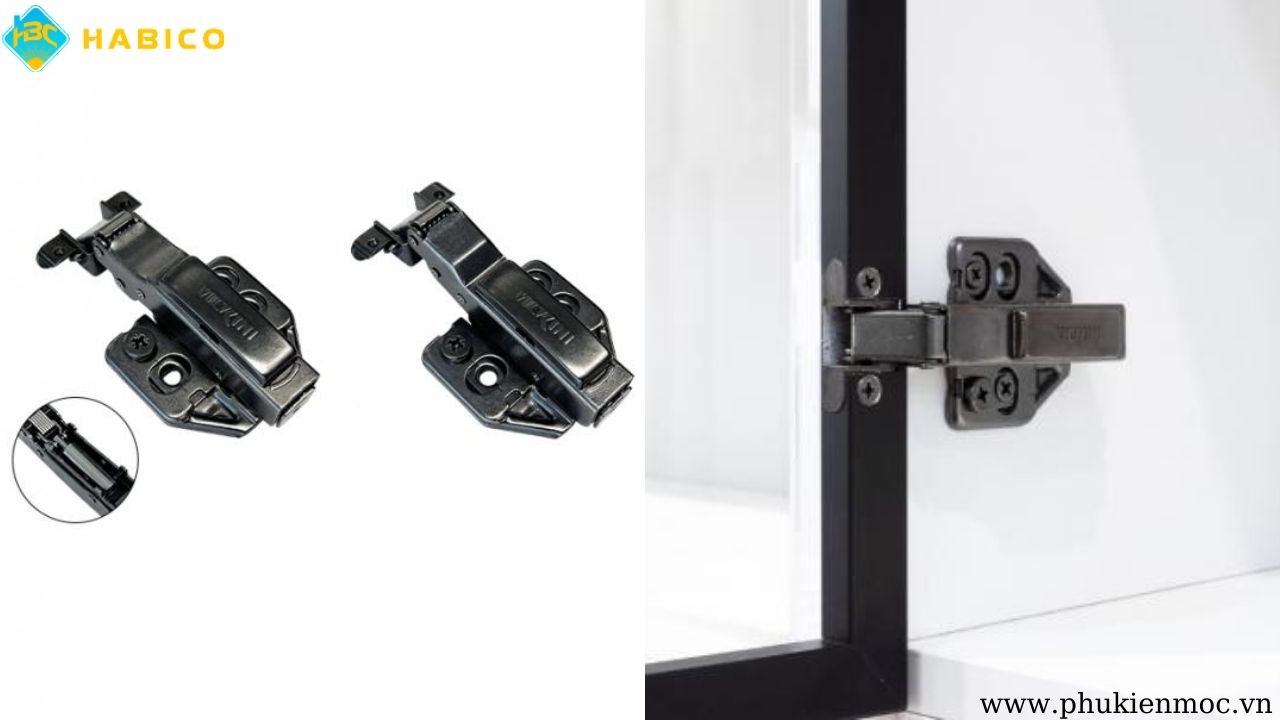 Bản lề bật giảm chấn Vickini 01818 OBP chính hãng